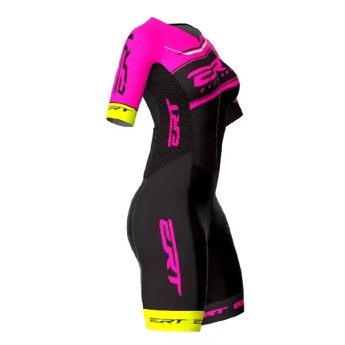 Macaquinho Feminino p/ Ciclismo ERT Elite Forro Gel Densidade 100 Tecido Confortavel 7873