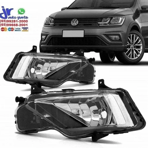 Par Farol de Milha Gol Voyage Saveiro G8 2017 2018 2019 2020 2021 Auxiliar Neblina 
