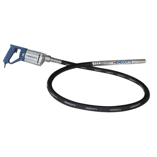 Vibrador Concreto Portátil 220v c Mangote De 2,5m Menegotti<br>