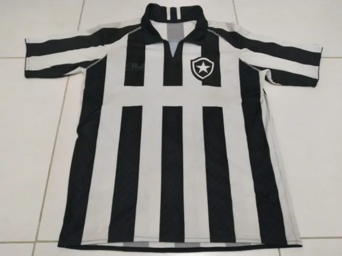 Camisa Oficial Botafogo Alvinegra Fila Sem Patrocínio #10