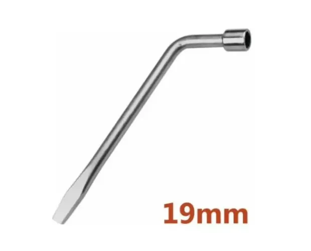 Chave de Roda em L com Espátula 19mm_Aceito Cartão