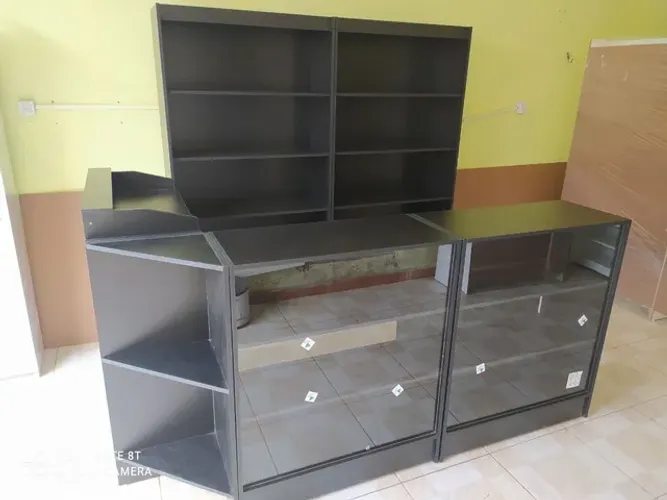 KIT PRATELEIRA BALCÃO CAIXA FECHADO VITRINE EXPOSITORA - NOVO - ENTREGA RÁPIDA 