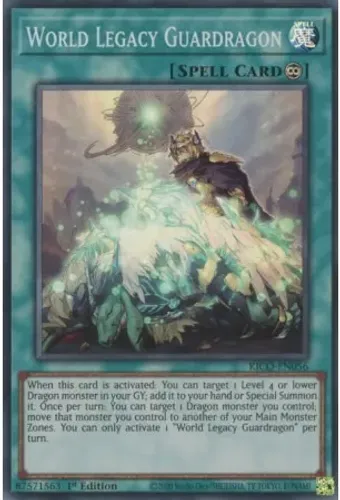 Yugioh!!! World Legacy Guardragon - Kico-pt056 - Super Rare