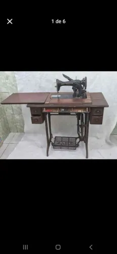 Maquina de Costura Singer raridade JC3J4344 gabinete original.
