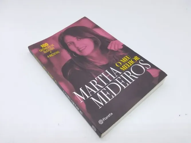 Livro Martha Medeiros O Meu Melhor Editora Planeta Semi-Novo