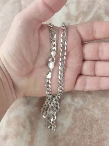 Cordão de prata 925 (escamado 60cm)