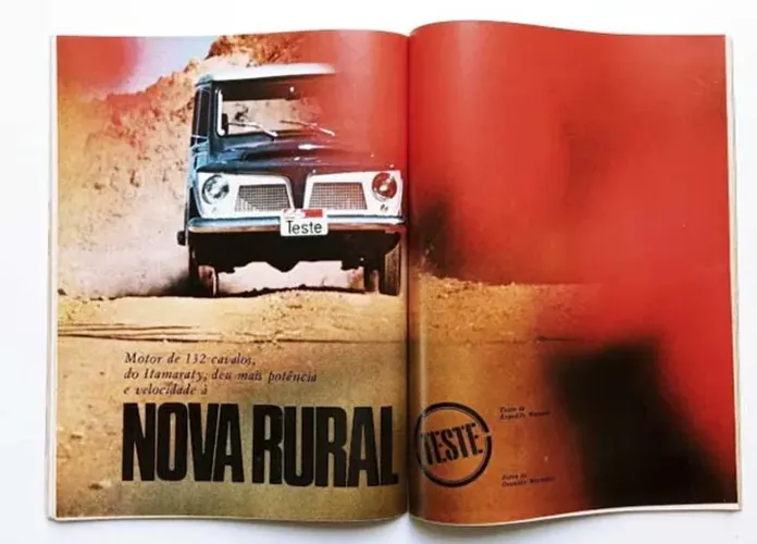 Rural Willys 1968 - Revista Quatro Rodas