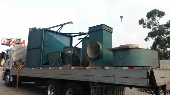 Jato de Areia Granalha Industrial Tipo Cabine