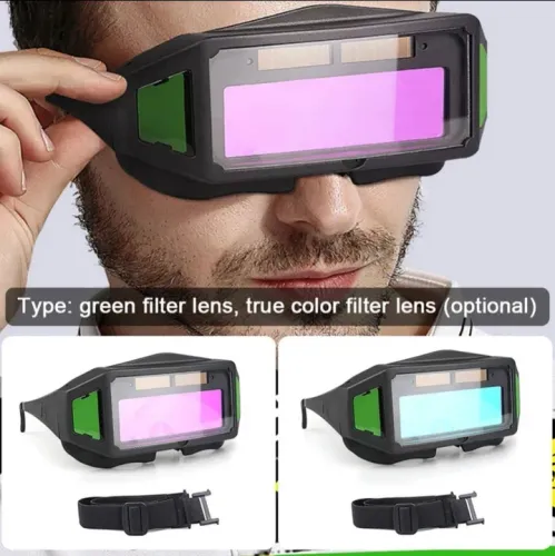 Máscara de solda Solar com carregamento solar 