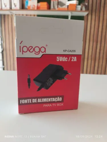 Fonte de Alimentação para TV Box - 5Vdc/2A