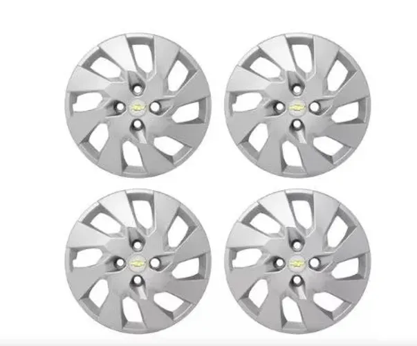 Jogo Calota Gm Onix Prisma Lt 2013 2014 2015 2016 Aro 15