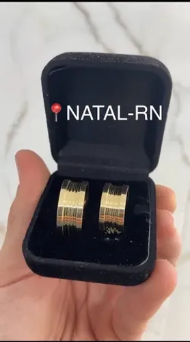 Alianças Bvlgari 100% Moeda Antiga