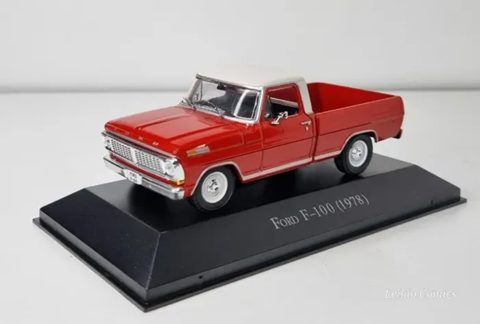 Coleção Carros Inesquecíveis Do Brasil - Ford F-100 (1978)