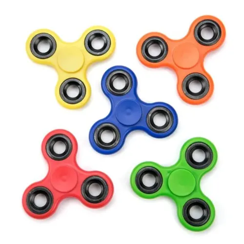 Coleção com 5 Fidgets Spinners Incluindo a Edição do Capitão América