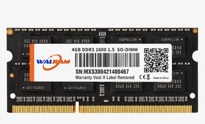 Memória DDR3 4 gb 1600 mhz Walram