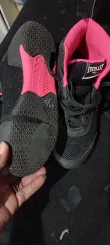 Tênis Everlast Preto e Rosa para Treino