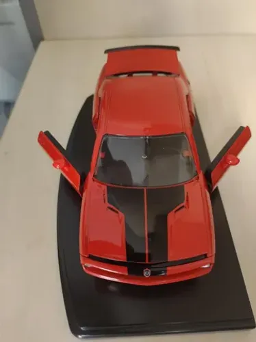 Miniatura Dodge Charger SRT8 2008  Tunado1/24 (19 cm.) - Laranja Metálico - JADA - Raro