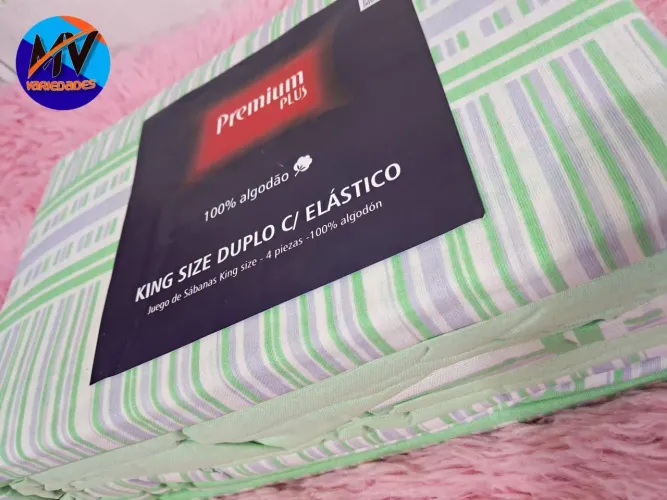 JOGO DE LENÇOL PREMIUM KING 