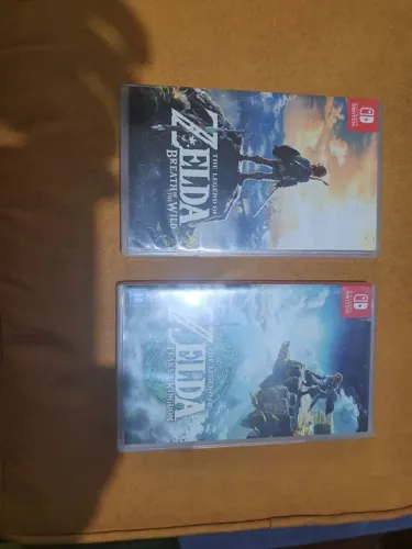 Zelda Nintendo Switch Breath of the wild e Tears of kingdom