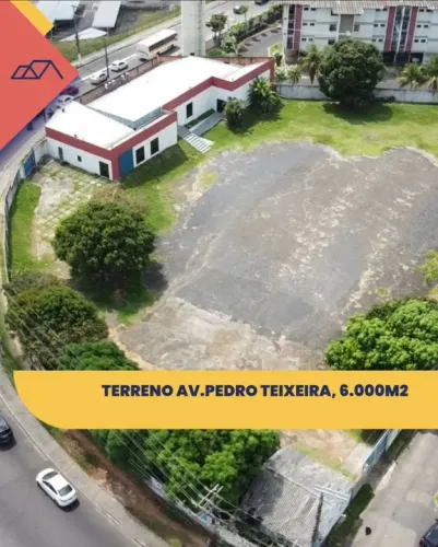 TERRENO COM 6.000,00 M2, DOM PEDRO, AV. CORONEL TEIXEIRA, MANAUS-AM.
