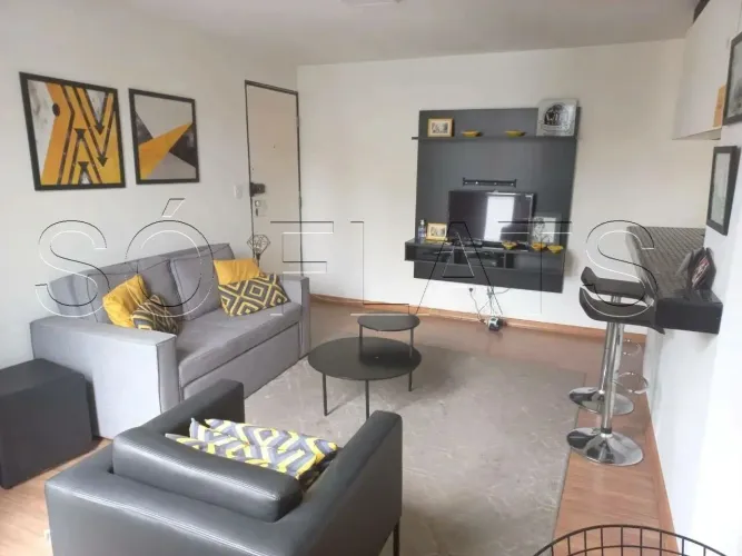 Flat Baden Baden disponível para venda com 49m², 01 dorm e 01 vaga de garagem