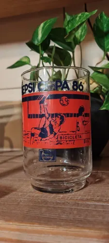 Copo Pepsi anos 80 