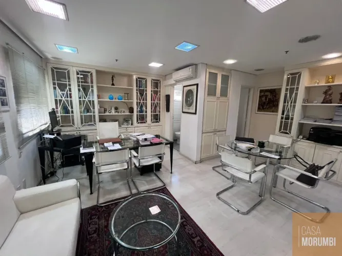 Sala comercial venda mobiliada de 99 m² 3 vagas 4 banheiros Vila ANDRADE NELSON GAMA