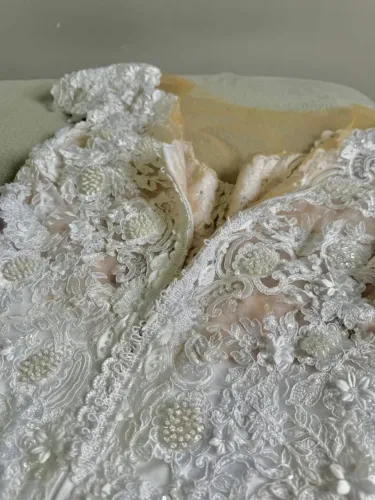 Kit Noiva (Novo) Vestido, Véu e Poncho - Clamore