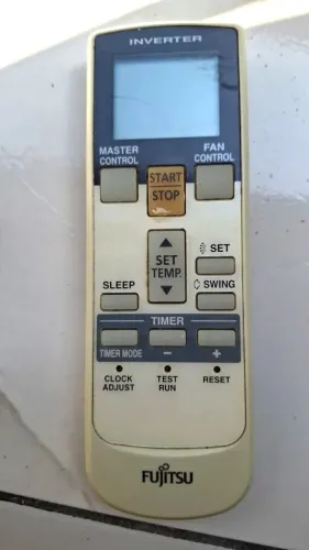 Controle Remoto Ar Fujitsu modelos AR-RAC 3E e AR-RY22-Preço Unidade-R$ 60,00