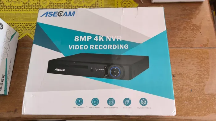 Kit de câmera ASECAM Completo.