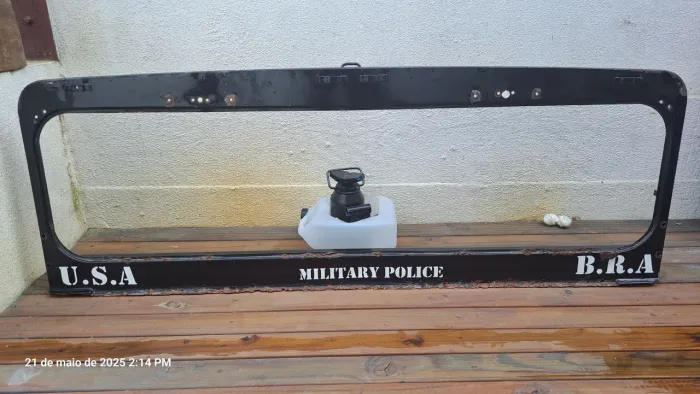 Moldura de Janela Militar USA e BRA Quadro Jeep Willys
