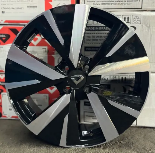 Rodas Volcano aro 18 tala 6 furacão 4x100
