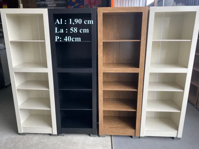 Livreiro - 3 cores disponível