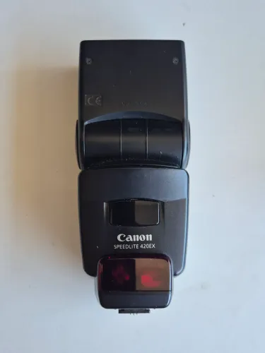 Flash Canon 420 EX original + transmissor Canon ST-E2