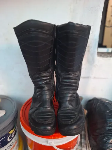 Bota Coturno Couro Bombeiro, Samu e Rocam Cano Alto Acero Elite