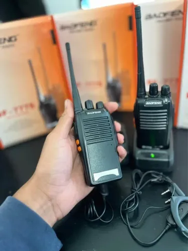 Kit 10 Rádios Comunicadores BAOFENG BF-777S - Longo Alcance para Equipes