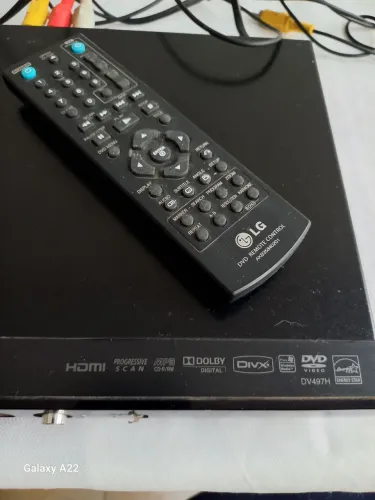 DVD Player LG DV497H com Controle Remoto