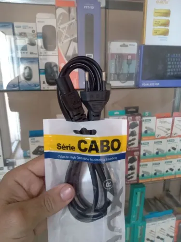 Cabo de Força AC 1.5 Metros Multiuso Tipo 8