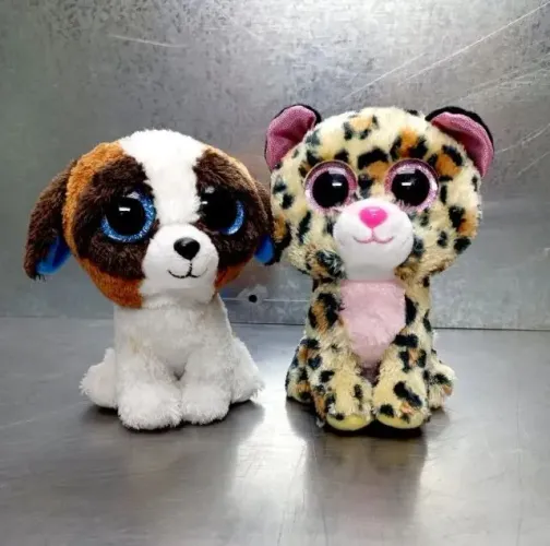 02 Bichinhos Pelúcia Beanie Boo