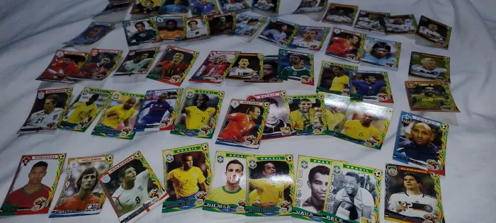 Figurinhas Mini cards do Mundial 2010 copa do mundo 