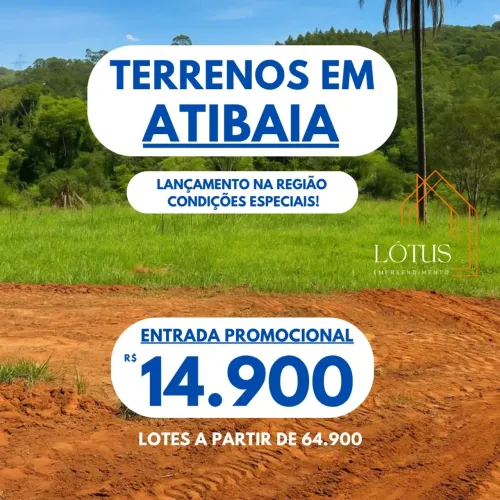 86A- ATIBAIA LANÇAMENTO! INVESTIMENTO CERTO POR 65MIL