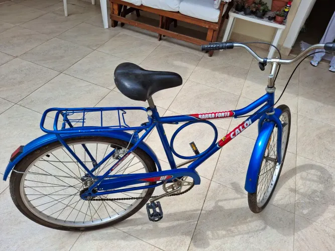 Bicicleta Caloi Barra Forte - Azul