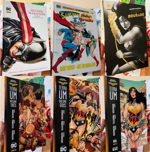 Mulher Maravilha 6 volumes capa dura