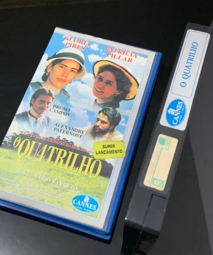 Filme O Quatrilho Fita Vhs Original Video Cassete Ano 1995 