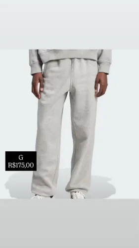 Calça moletom adidas