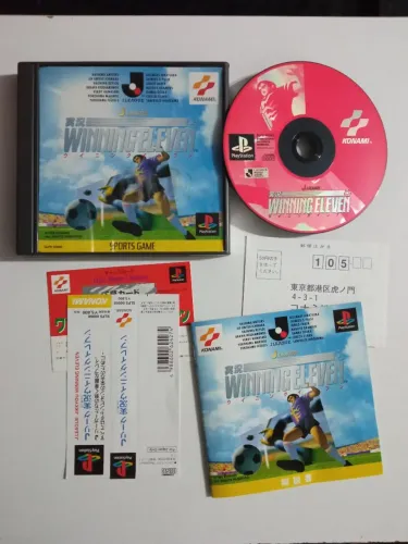 J league Winning Eleven 97 PS1 original jp