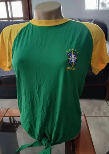 Blusa feminina cores do brasil