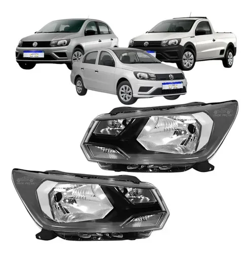 Farol Gol Voyage G8 Saveiro G7 Robust 2018 A 2021 Novo
