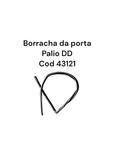 Borracha Da Porta Palio Dd Cod 43121