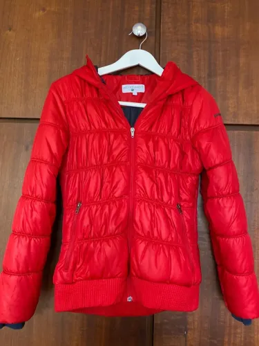 Jaqueta Woodland Feminina - Vermelha (Novíssima)